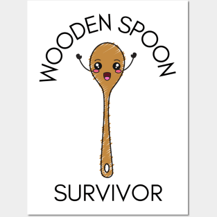 Wooden Spoon Survivor - Kawaii Posters and Art